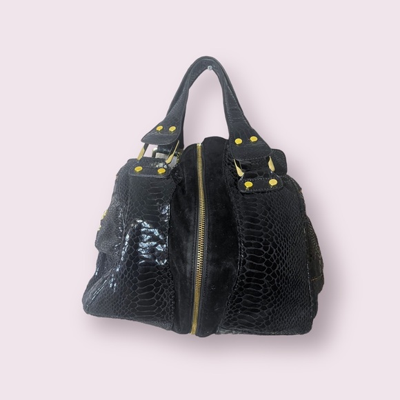 Vintage Jimmy Choo Suede Handbag - Picture 7 of 13